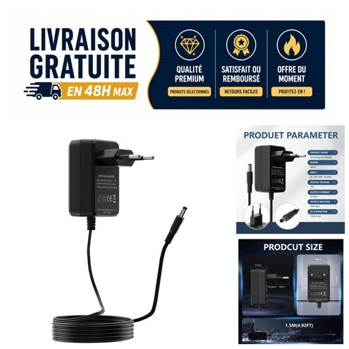 Adaptateur secteur 12v 36w - adaptateur,