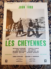 Affiche 1964 LES CHEYENNES
