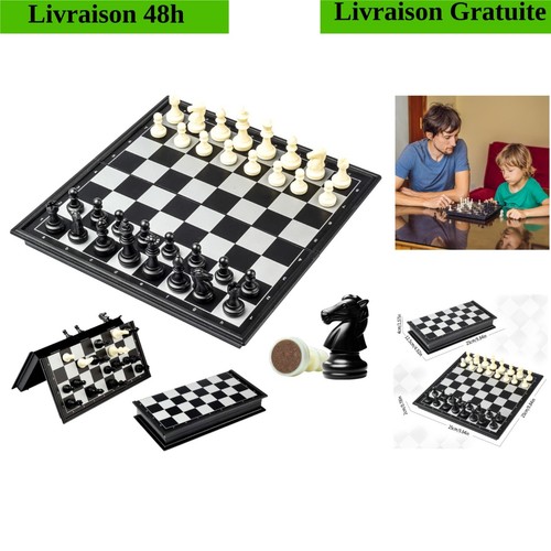 Jeu échecs magnétique - jeu,