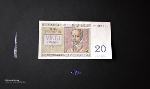 Billet banque 20fr belge - &,