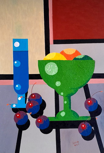 Acrylique carton 2023 x - , 30