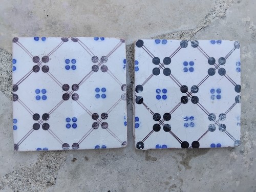 Lot anciens carreaux - lot,