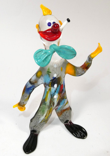 Figurine clown murano - figurine,