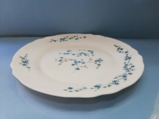 ARCOPAL FRANCE MYOSOTIS VERONICA SERVING PLATE BLUE FLOWER PLATES
