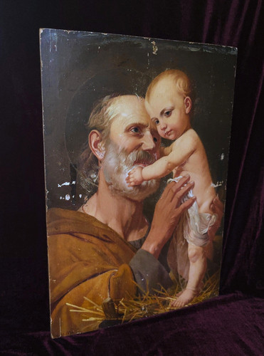 Tableau ancien peinture huile - ancien,