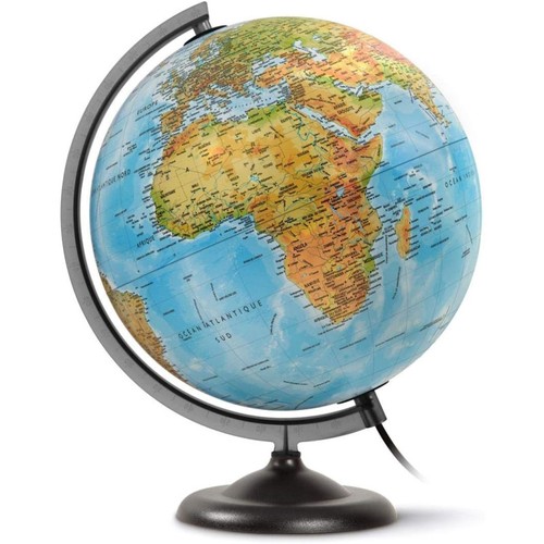 Globe terrestre map monde - -,