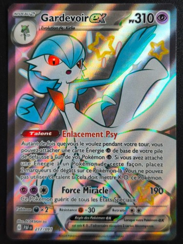 Carte pokémon gardevoir - carte,