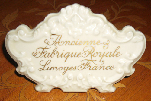 Petite plaque ancienne