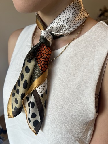 Foulard carré 100 soie de - 100%,