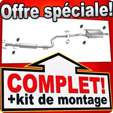 Ligne pot d'échappement pour