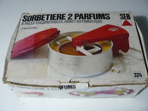 Sorbetiere parfums seb - sorbetiere, 2