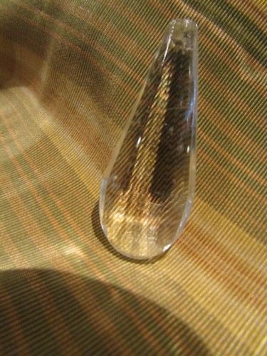Ancienne pampille lustre - de,
