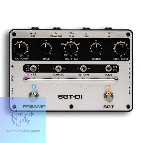 Ampeg sgt bass preamp - ampeg,