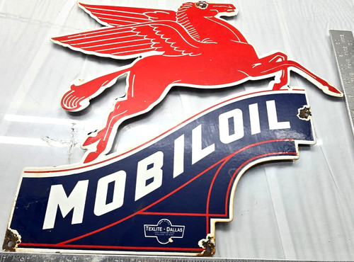 Vintage mobil oil - mobil, gasoline