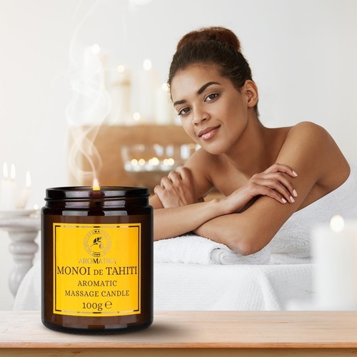Bougie massage monoï - bougie, de