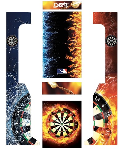 Stickers dartcab darts - dartcab,