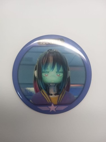 Badge canette lumineuse - badge,