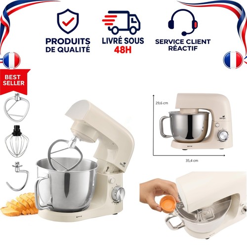 Robot pâtissier senya 1500w - robot,