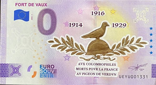 Billet euro fort - euro, de