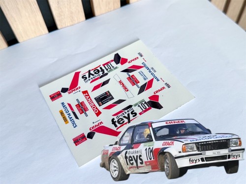 Décalcomanies pour opel - 1/43,