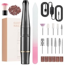 Ponceuse pour Ongles Lime a Ongle Electrique 23000RPM Ponceuse pour Ongles Pr...