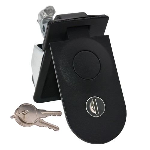 Flush mount push lock door - lock,
