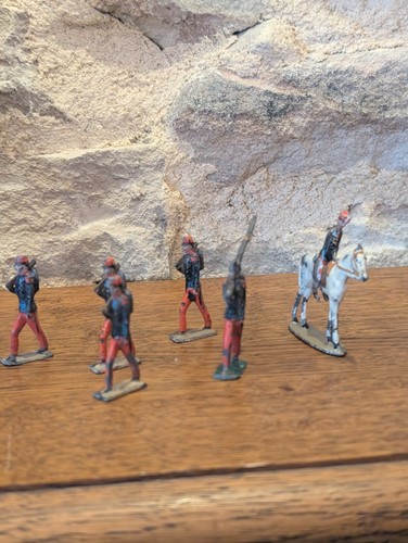 Lot anciens soldats plomb - lot, 6