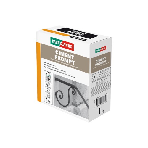 Ciment prompt parexlanko 1kg - ciment,