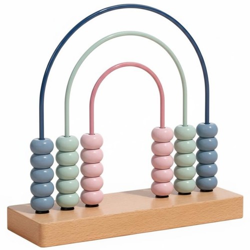 Boulier bois 3 rangs - boulier, en