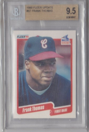 1990 fleer update frank thomas - 1990,