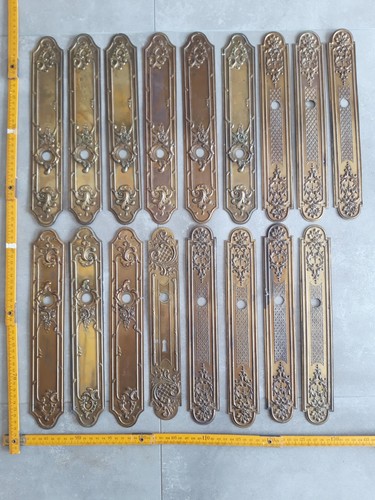 Lot plaques anciennes - lot, 17