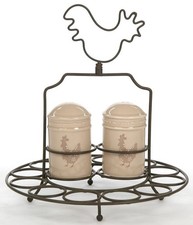 Collection coq poule coquetier