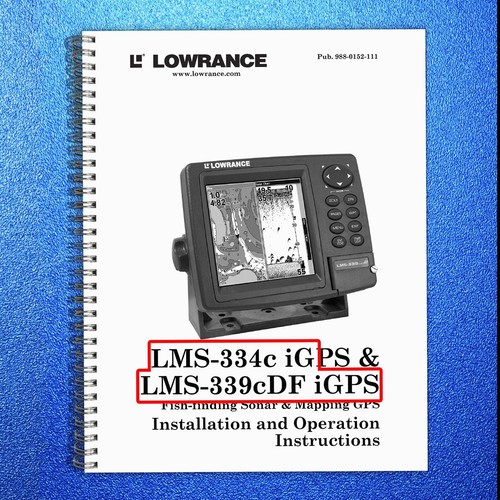 Lowrance electronic lms 334c - electronic, lms-334c