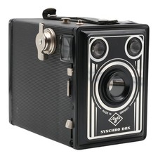 Agfa Synchro Box Caméra Agfa-Box Caméra À Pellicule 6X9