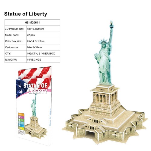 Jigsaw puzzle statue of - statue,