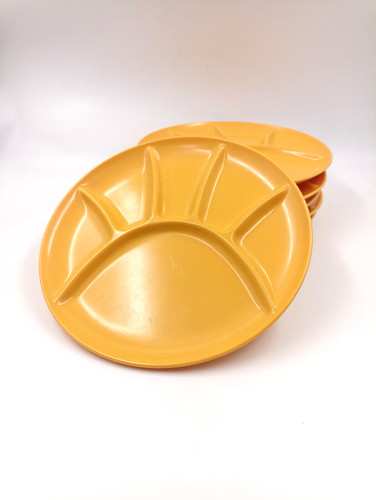Lot assiettes fondue vintage - 6,