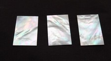 First quality flat white mother of pearl piece