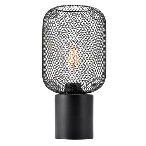Lampe table métal noir - lampe, de