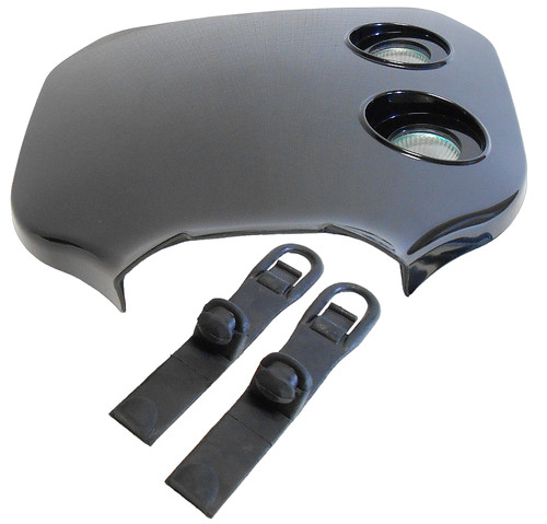 Tête fourche noir bi - tête,