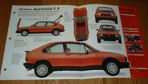 1980 alfa romeo - alfa, alfasud