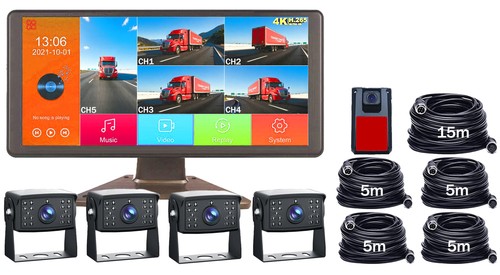 Bus backup camera 5ch - bus/rv,