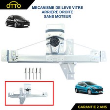 Leve Vitre Electrique Arriere Droit pour Peugeot 207 (Sauf SW) 9224A8 9224G4
