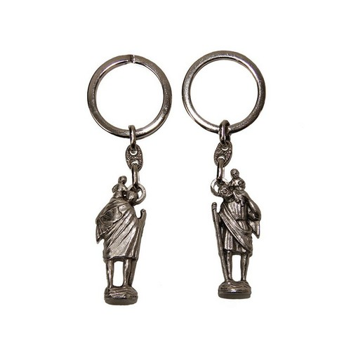 Porte cle saint christophe - saint,