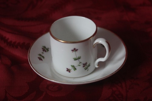 Rare paris porcelain mug with - rare,