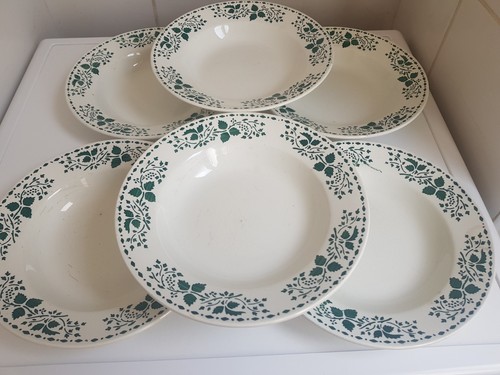 Ancienne assiettes creuses - 6,