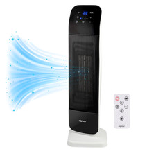 alpina Chauffage D'Appoint et Ventilateur avec Télécommande - Ventilateur Colonn