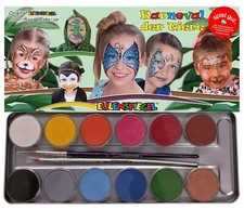 212226 - Carnival of Animals Metal Palette 12 Colors Makeup aq...