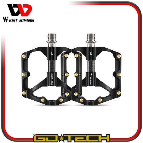 Pédales vélo mtb plat - pédales,