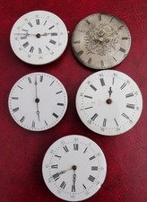 Lot de 5 mouvements anciens de montres à gousset 19 ème. Fonctionnent. 