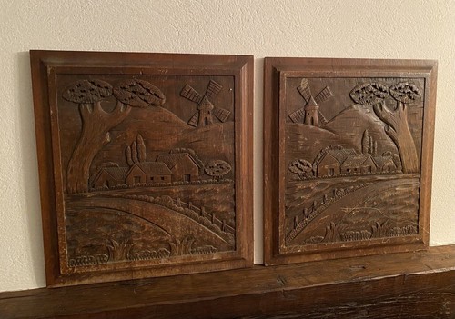 Sculpture panneaux bois
